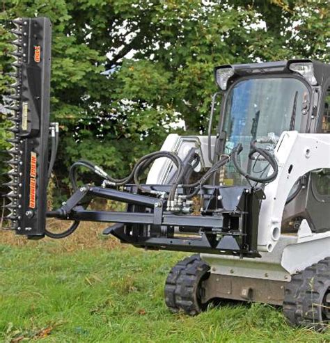 offset mower for skid steer